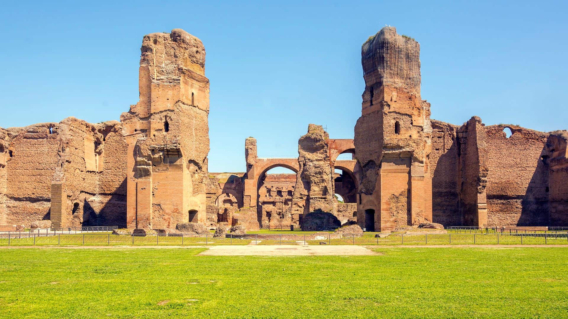 visit baths of caracalla