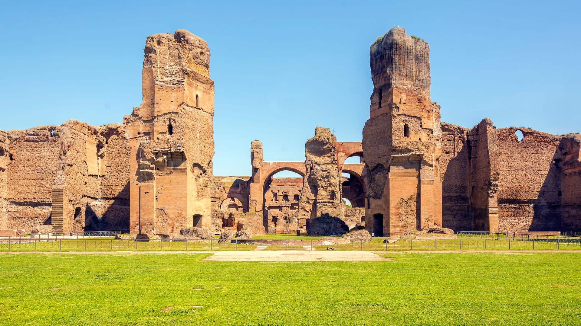 Italy S Baths Of Caracalla The Baths Of Caracalla MTTVU