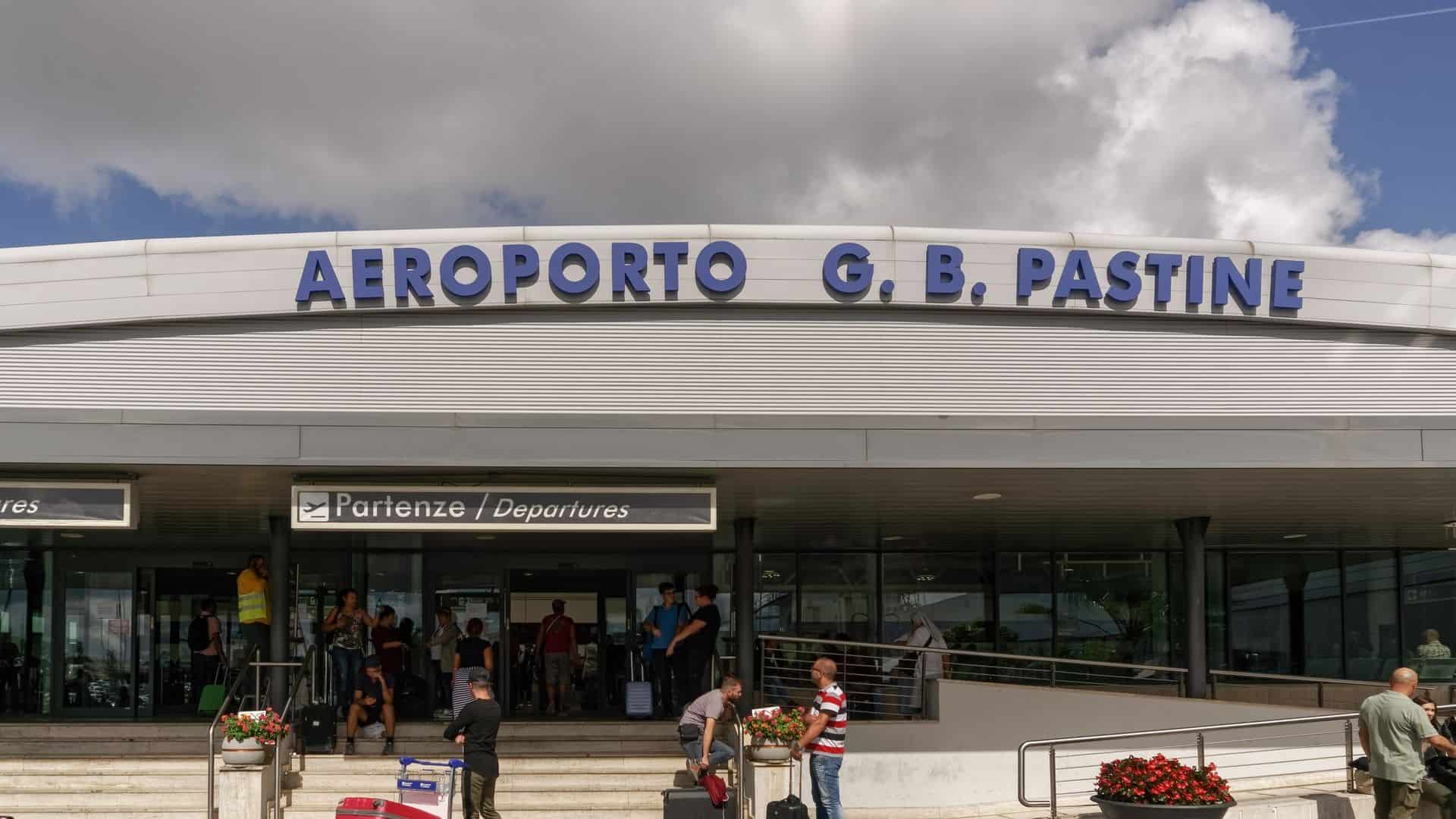 Ciampino Airport exterior view.