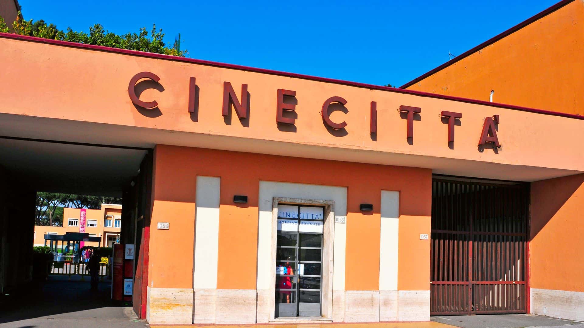 Cinecitta Studios exterior.