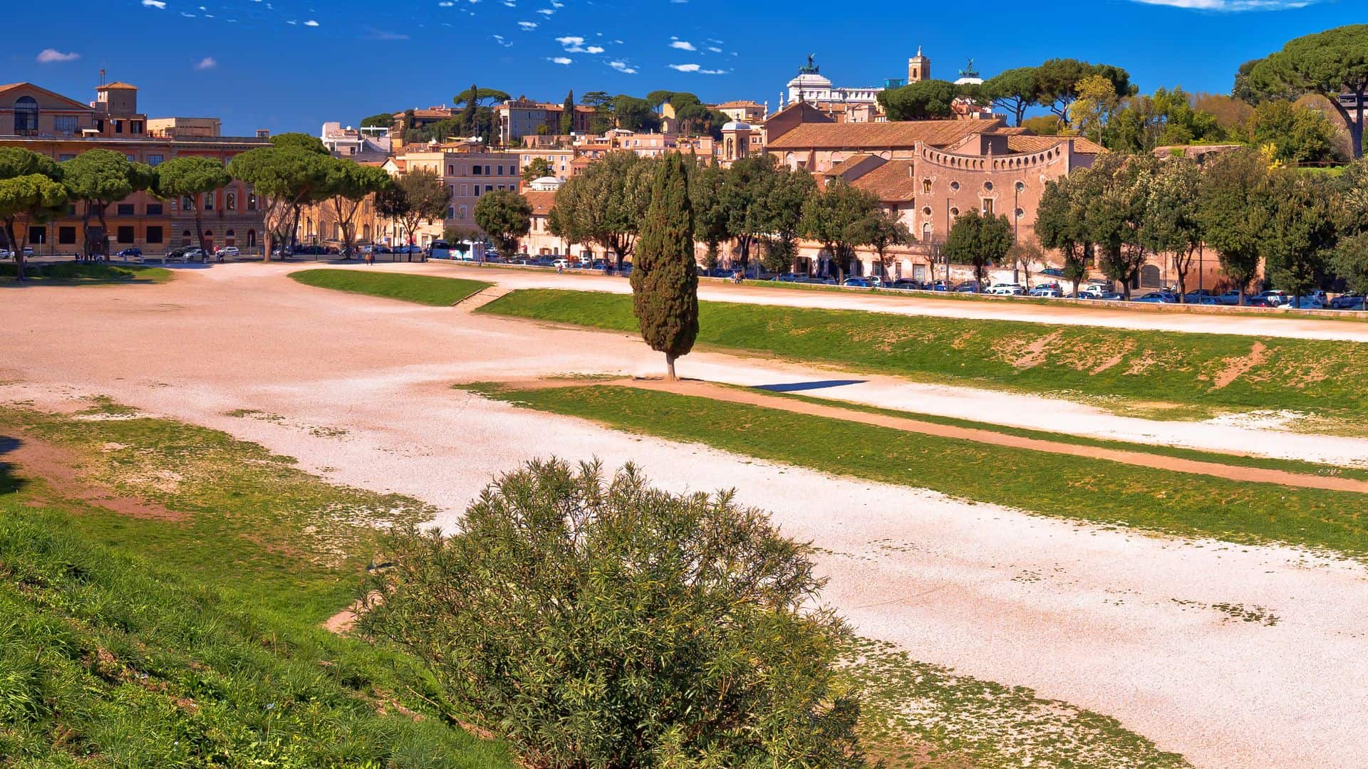 The Circus Maximus and ancient Rome landmarks