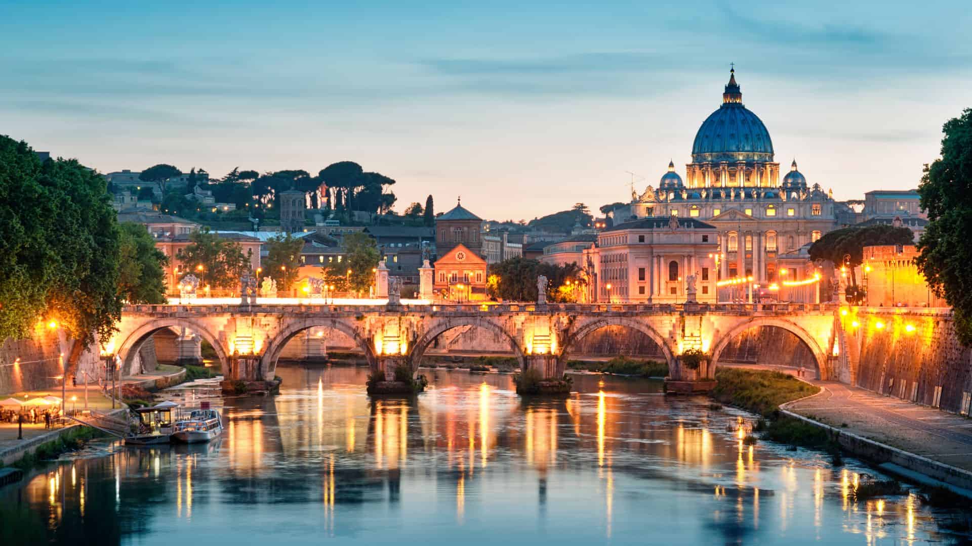 tiber river sunset cruise