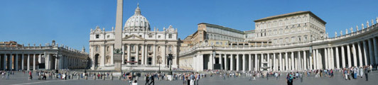 Panoramic views of Vatican